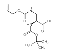 Boc-dap(aloc)-oh - Chemical structure and product image
