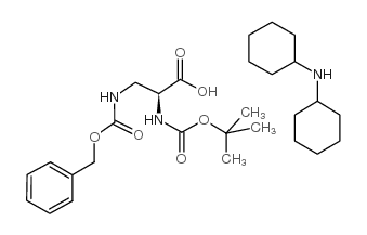 Boc-dap(z)-oh dcha - Chemical structure and product image