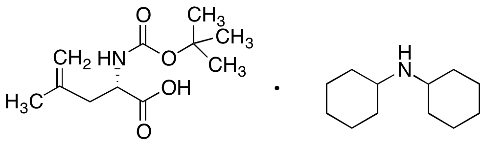 N-Boc-4,5-dehydro-L-leucine Dicyclohexylamine Salt - Chemical structure and product image