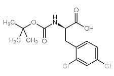 (S)-Boc-2,4-dichlorophenylalanine - Chemical structure and product image