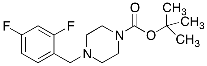 1-Boc-4-(2,4-difluorobenzyl)piperazine - Chemical structure and product image