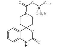 1’-Boc-1,2-dihydro-2-oxo-spiro[4h-3,1-benzoxazine-4,4’-piperidine] - Chemical structure and product image