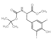 Boc-3,5-diiodo-tyr-ome - Chemical structure and product image