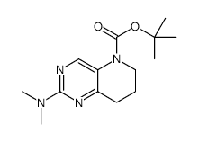 5-Boc-2-(dimethylamino)-5,6,7,8-tetrahydropyrido[3,2-d]pyrimidine - Chemical structure and product image