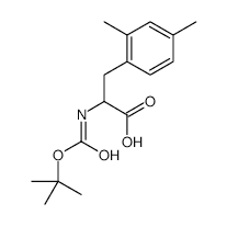 Boc-l-2,4-dimethylphenylalanine - Chemical structure and product image