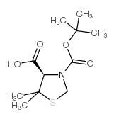 Boc-(r)-5,5-dimethylthiazolidine-4-carboxylic Acid - Chemical structure and product image