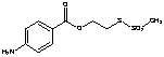 Benzocaine Methanethiosulfonate - Chemical structure and product image