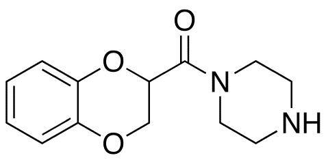 1-(1,4-Benzodioxan-2-ylcarbonyl)piperazine - Chemical structure and product image