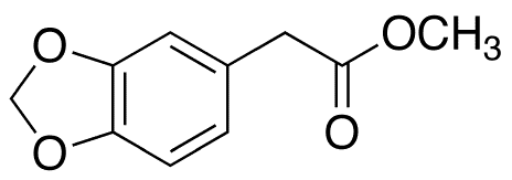 1,3-Benzodioxole-5-acetic Acid Methyl Ester - Chemical structure and product image