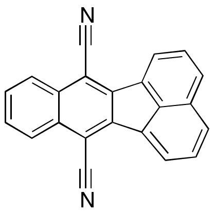 Benzo[k]fluoranthene-7,12-dicarbonitrile - Chemical structure and product image