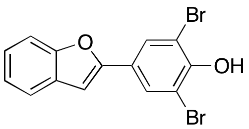 4-(2-Benzofuranyl)-2,6-dibromo-phenol - Chemical structure and product image