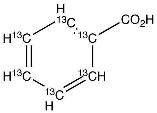 Benzoic Acid-13C6 - Chemical structure and product image