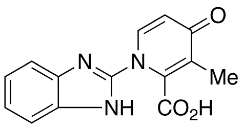 1-(1H-Benzo[d]imidazol-2-yl)-3-methyl-4-oxo-1,4-dihydropyridine-2-carboxylic acid  - Chemical structure and product image