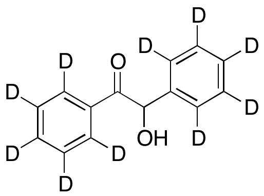 Benzoin-d10 - Chemical structure and product image