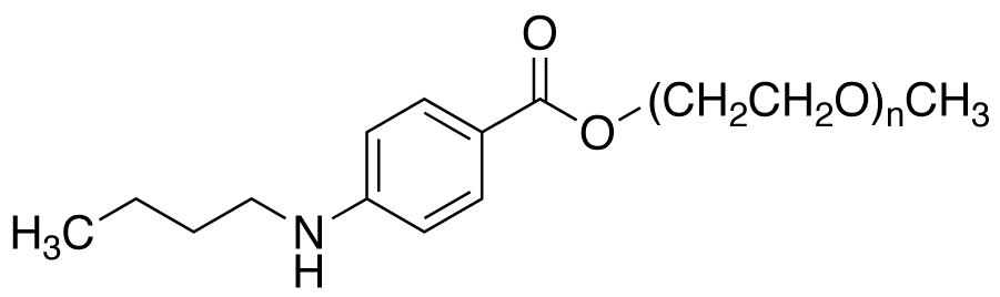 Benzonatate - Chemical structure and product image