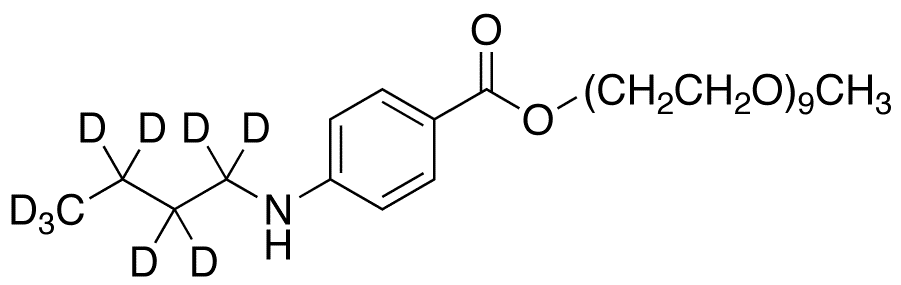 Benzonatate-d9 - Chemical structure and product image