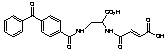 3-(Benzophenone-4-carboxamido)-2-hemimaleaimidopropanoic Acid - Chemical structure and product image