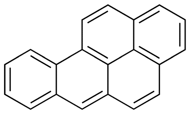 Benzopyrene - Chemical structure and product image