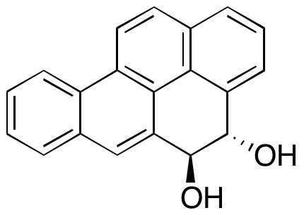 trans-Benzo[a]pyrene-4 5-dihydrodiol - Chemical structure and product image