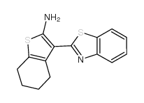 3-Benzothiazol-2-yl-4 5 6 7-tetrahydro-benzo[b]thiophen-2-ylamine - Chemical structure and product image
