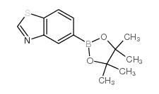 Benzothiazole-5-boronic Acid Pinacol Ester - Chemical structure and product image