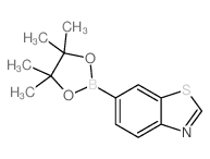 Benzothiazole-6-boronic Acid Pinacol Ester - Chemical structure and product image