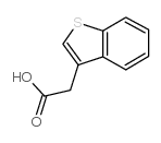 Benzo[b]thiophene-3-acetic acid - Chemical structure and product image