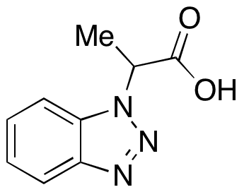 2-Benzotriazol-1-yl-propionic acid - Chemical structure and product image