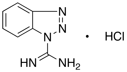 1H-Benzotriazole-1-carboxamidine Hydrochloride - Chemical structure and product image