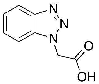 Benzotriazol-1-ylacetic Acid - Chemical structure and product image