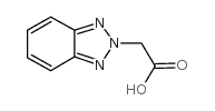 1 2 3-Benzotriazol-2-ylacetic acid - Chemical structure and product image