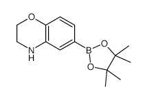 3 4-Dihydro-6-(4 4 5 5-tetramethyl-1 3 2-dioxaborolan-2-yl)-2H-1 4-benzoxazine - Chemical structure and product image