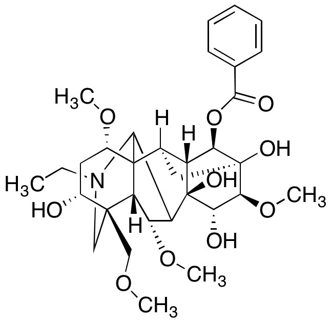 Benzoylaconine - Chemical structure and product image
