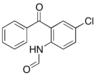 N-(2-Benzoyl-4-chlorophenyl)formamide - Chemical structure and product image