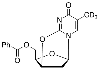 5-O-Benzoyl-2 3 -anhydrothymidine-d3 - Chemical structure and product image