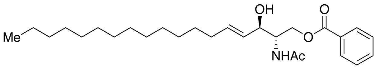 1-O-Benzoyl C2 Ceramide - Chemical structure and product image