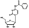 N-Benzoylcytidine - Chemical structure and product image