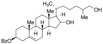 3-O-Benzoyl 16 26-Dihydroxy Cholesterol - Chemical structure and product image