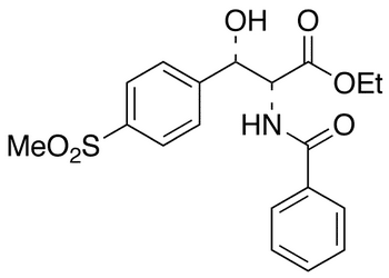 (beta S)-N-Benzoyl-beta-hydroxy-4-(methylsulfonyl)-D-phenylalanine Ethyl Ester - Chemical structure and product image