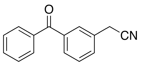 (3-Benzoylphenyl)acetonitrile - Chemical structure and product image