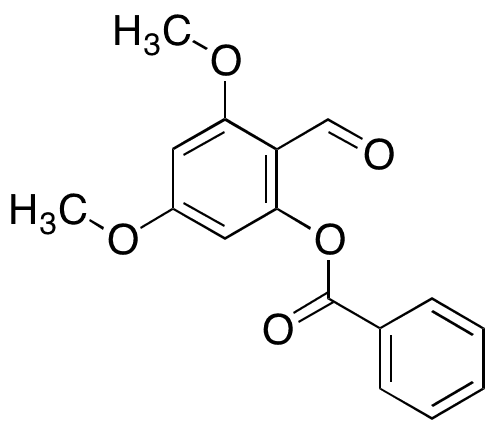 2-(Benzoyloxy)-4 6-dimethoxybenzaldehyde - Chemical structure and product image