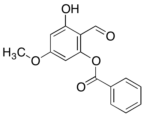 2-(Benzoyloxy)-6-hydroxy-4-methoxybenzaldehyde - Chemical structure and product image