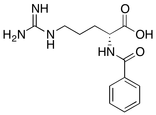 N-Benzoyl-D-arginine - Chemical structure and product image