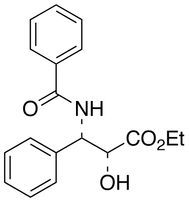 (2R 3S)-N-Benzoyl-3-phenyl Isoserine Ethyl Ester - Chemical structure and product image