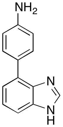 4-(1H-Benzo[d]imidazol-4-yl)aniline - Chemical structure and product image