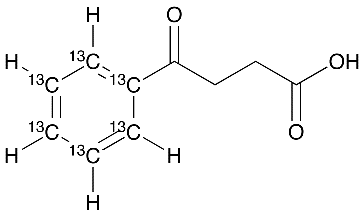 3-Benzoylpropanoic Acid-13C6 - Chemical structure and product image