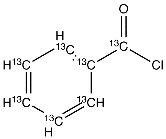Benzoyl Chloride-13C7 - Chemical structure and product image