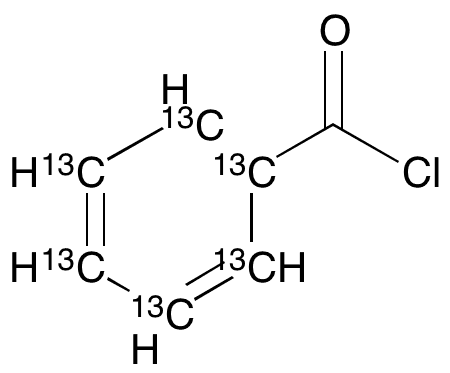 Benzoyl Chloride-13C6 - Chemical structure and product image