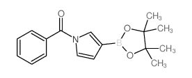 1-Benzoylpyrrole-3-boronic acid, pinacol ester - Chemical structure and product image