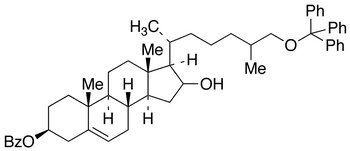 3-O-Benzoyl-26-O-trityl 16 26-Dihydroxy Cholesterol - Chemical structure and product image